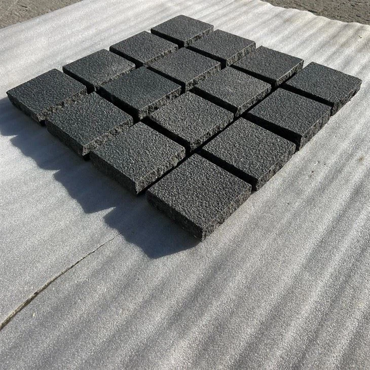 Natural Cobble Paving Stone Sandblasted Surface JRCP-037