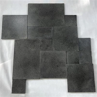 কালো গ্রানাইট টাইলস আউটডোর পেভার জেআর-037